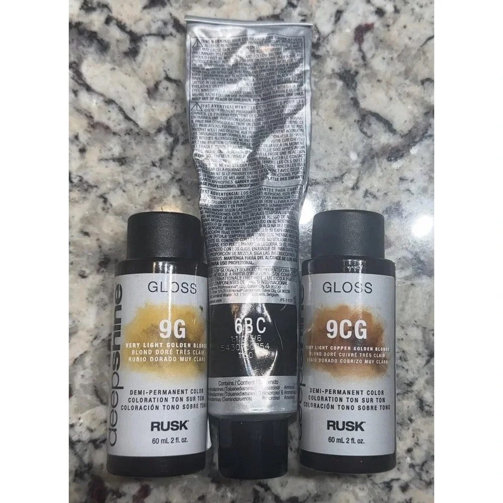Moroccanoil Color Hair Dye Lot Unopened and Partial